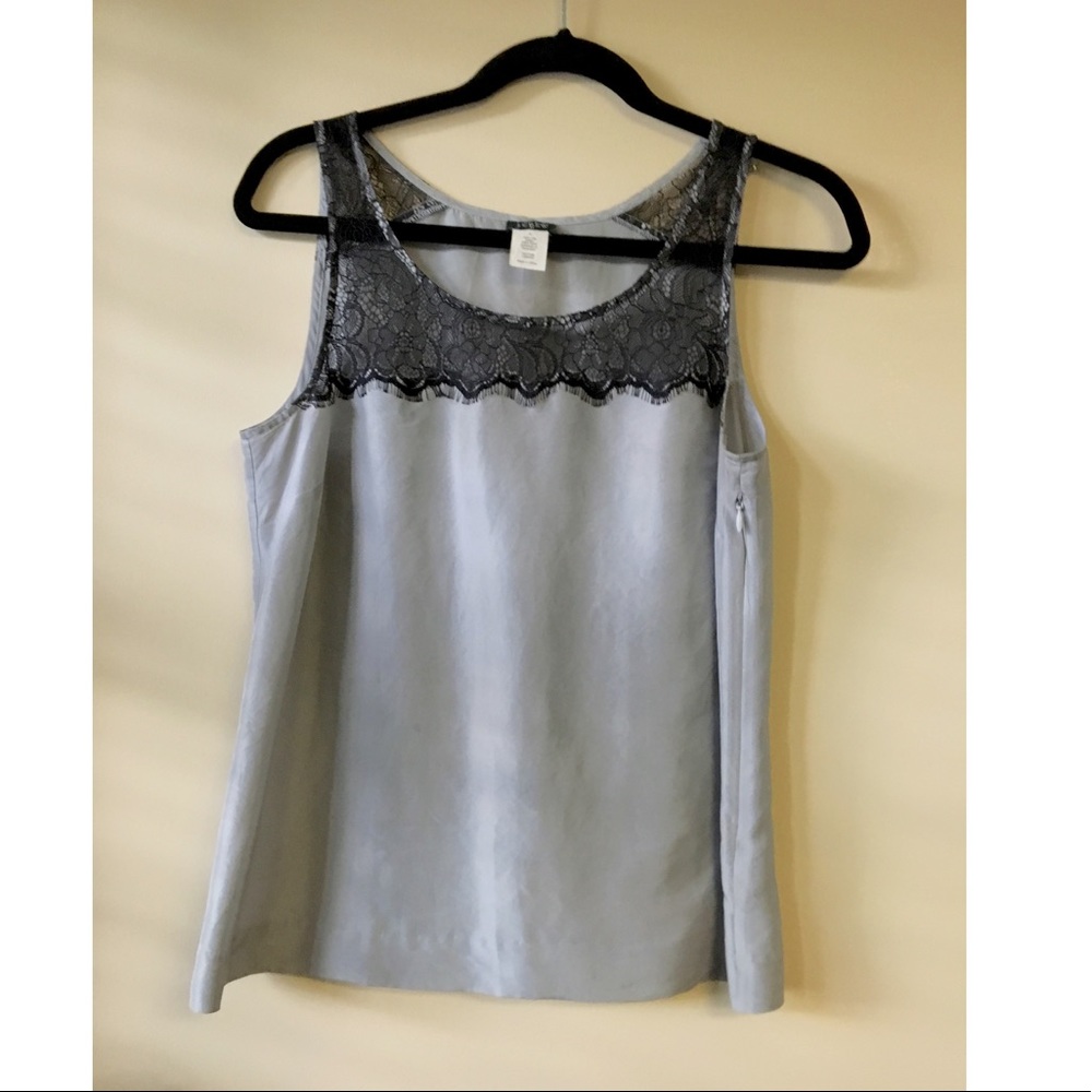 J. Crew silk top, size 4